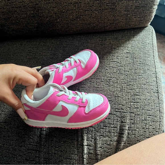 Nike Pink and White Sneakers - Picture 9 of 9